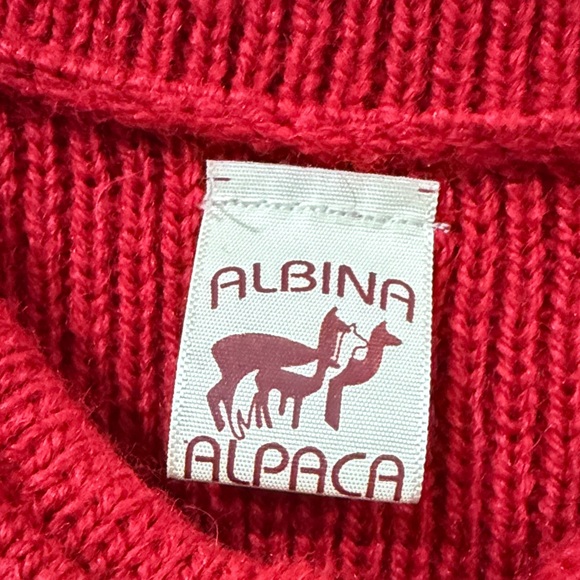 Albinas Alpaca Wool Cardigan with Button Details - Picture 2 of 5